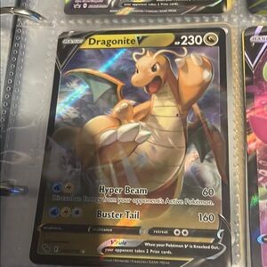 Dragonite V Card